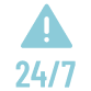 24/7 vehicle control room with recovery assistants providing live monitoring, alerts, and theft recovery support.